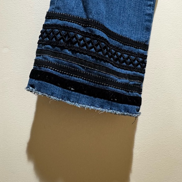 Ann Taylor Factory Stitched Hem Jeans - Picture 4 of 12